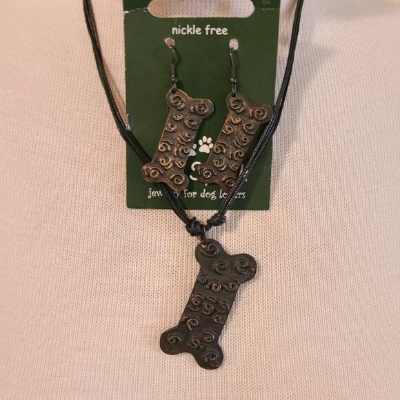 Animal Lovers Jewelry - Necklace/Earrings/Bracelet - 5 Pieces - Picture 4 of 7